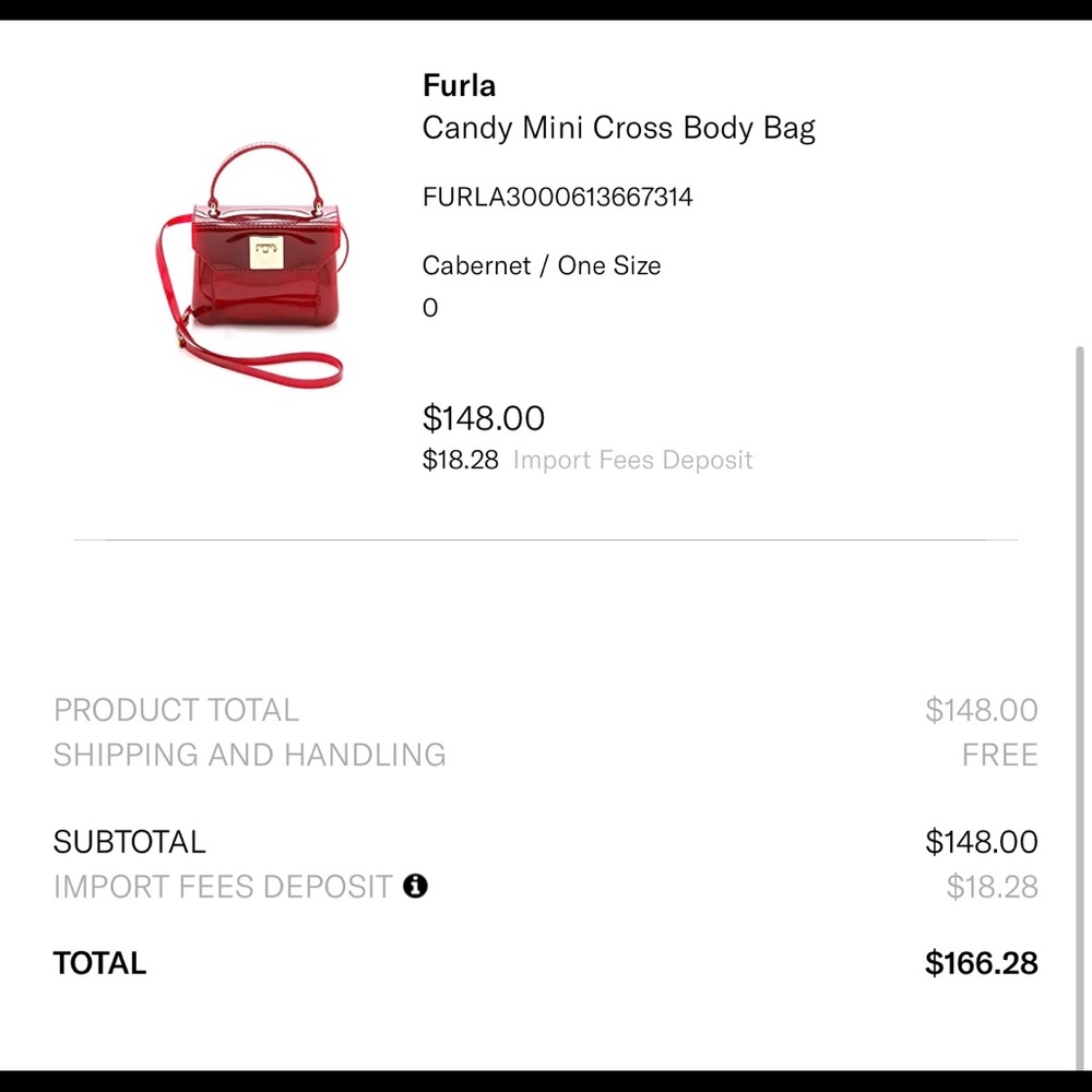 Furla- Candy Mini Cross Body Bag